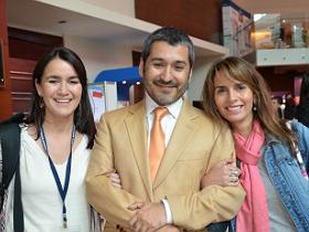 Dres. Colomba Cofré, Carlos Benítez y Eugenia Morales