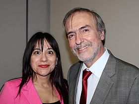 Paola San Martín y Dr. Norberto Bibeny