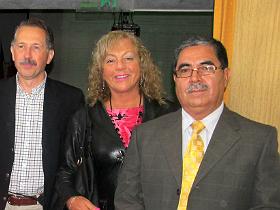 Dres. Renzo Tassara, Anita Bonell y Francisco González