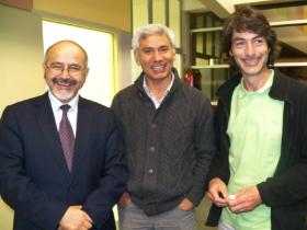 Dres. Mauricio Cáceres, René Muñoz y Javier Díaz