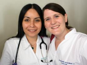 Dras. Soledad Aguilera y Cecilia de la Maza