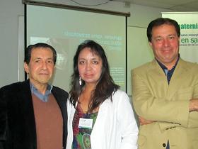 Dres. Fernando Retuert, Jessica Miranda y Felipe Rozas 