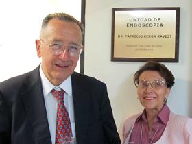 Dr. Patricio Cerón y Sra. Sonia Araya