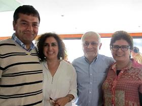 Dres. Ulises Verdejo, Claudia Cartagena, Miguel Gutiérrez y Mónica Gutiérrez