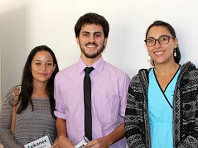 Dres. Gabriela Arias, Hans Niklander y Caterina Dávila