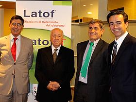 Dres. Sergio Morales, René Muga, Javier Corvalán y Luis Filsecker