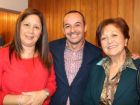 Dres. Ana María Romero, Raúl Barría y Sonia Figueroa