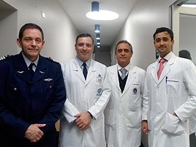 Dres. Rodrigo Hernández, José Luis Barría, Rafael Rondanelli I. y Rafael Rondanelli S.