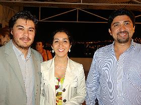 Dres. Sergio Ledesma, Claudia Rojo y Erick Marín