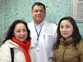 Dres. Pamela Oliva, Fernando Araneda y Mónica Aceituno