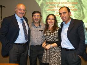 Dres. Ernesto Zulch, Eduardo Garcés, Paz Bourke y Cristián García