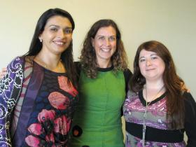 Dras. Marietta Oyaneder, Loreto Twele y Andrea Gómez