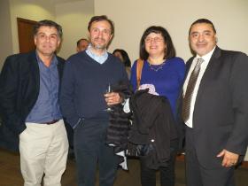 Dres. Carlos González, Leonardo Fernández, María Teresa Yáñez y Gonzalo Romero