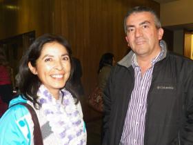 Sra. Isabel Umaña y Dr. Francisco Gutiérrez