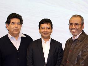Dres. David Gutiérrez, Rubén Córdova y Carlos Saavedra