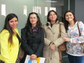 Dras. Evelyn Rojas, Claudia Lozano, Ximena Neira y Andrea Hernández
