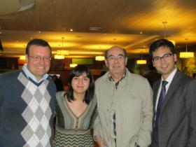 Dres. Francisco de la Paz, Daniela Contreras, Jaime Marín y Felipe Castillo
