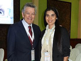 Dr. Juan Verdaguer y Srta. Lissy Justiniano