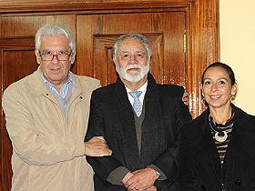 Dres. Pedro Meneses, Eduardo Bastías y Sra. Ximena Lyng