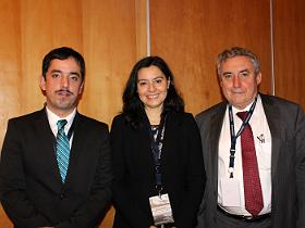 Dres. Fernando Molt, Carmen Gloria Betancur y Ennio Vivaldi
