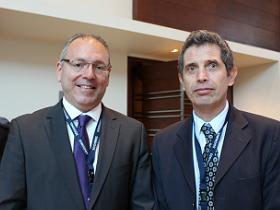 Dres. Antonio Marmo y Geraldo Lorenzi-Filho