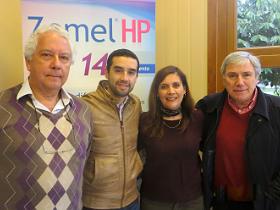 Dres. David Lagos, Andrés Órdenes, Graciela Rivero y Fernando Bozinovic