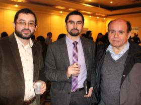Dres. Andrés Roldan, Cristián Toloza y Juan Hernández