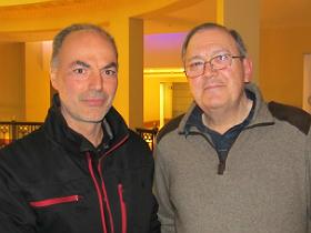 Dres. Rodrigo Parada e Iván Boric