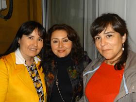 Dras. Gladys Núñez, María Paz Bizama y Gloria Bustos