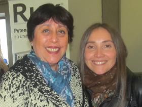 Sra. Cristina Miranda y Dra. Karinne Rickenberg