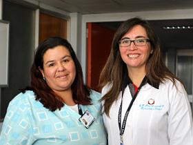 TPM. Carmen Gloria Román y QF. Rosa Sondoval