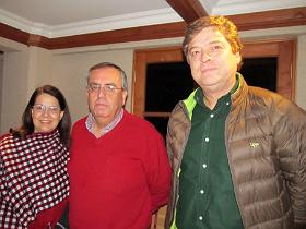 Sra. Carmen Julio y Dres. Francisco Fernández e Ivan Larenas