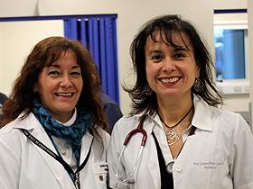 Dras. María Paz Retamales y Lorena Rodríguez