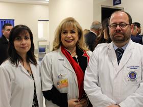 Dres. Flor Fernández, Adriana López y Christopher Linnartz