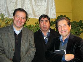 Dres. Felipe Rozas, Juan Carrillo y Fernando Retuert