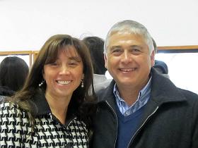 Dr. Fernando González y Sra. Marietta Carrasco