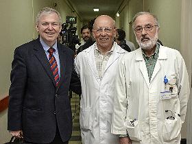 Dres. Scott Wright, Rienzi Díaz y Alberto Botto