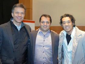 Dres. Marcelo Calamita, Paulo Mesquita de Carvalho y Ronaldo Hirata