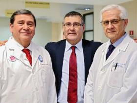 Dres. Sergio Opazo, Marcelo Yévenes y Jaspier Muñoz