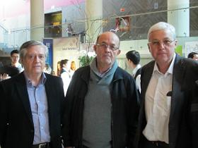 Dres. Jaime Martínez, Orlando Solar y Enrique Gómez
