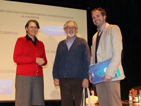 Dres. Paulina Taboada, Miguel Kottow y Prof. Juan Alberto Lecaros