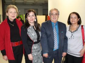 Sra. Ingrid Ramdohr y Dres. Gloria Pérez, Jaime Tapia y Gabriela Enríquez
