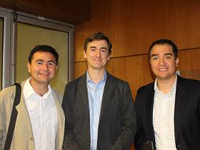 Dres. Rodrigo Pincheira, Martin Hoehmann y Eugenio Álvarez