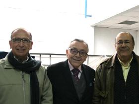 Dres. Carlos Wuillat, Hugo Gravet y Eduardo Abujatum