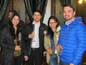 Sra. Margarita Cárdenas y Dres. Diego Barbería, Elizabeth Remolcois y Néstror Rosas