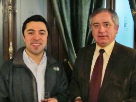 Dr. Ricardo Cortés y Sr. Alfredo Barbería
