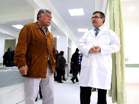Sr. Audito Retamal y Dr. Marcelo Yévenes
