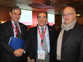 Dres. Luis Felipe González, Merardo Aravena y Fernando Mönckeberg