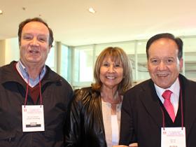 Dres. Julio Staeding, Marisol Toro y Luis Lira