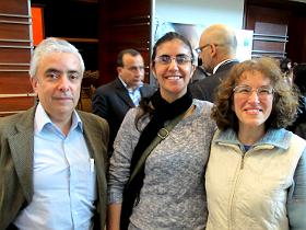 Dres. Sergio Riveros, Ximena Valdés y Elizabeth Berger